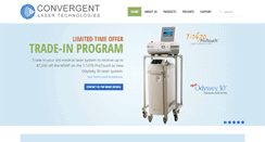 Desktop Screenshot of convergentlaser.com